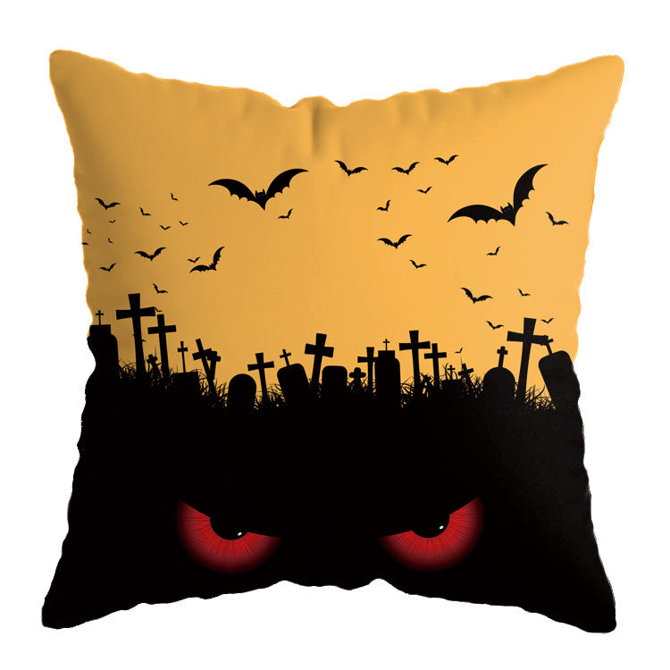 Linen Nightmare Before Christmas Halloween Pillow Covers