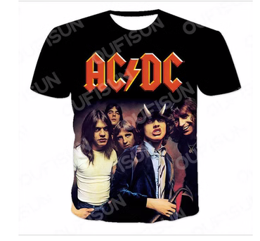 Rock T-Shirt by Oufison - 11 Designs In All - A Perfect Gift For Rock Fans!