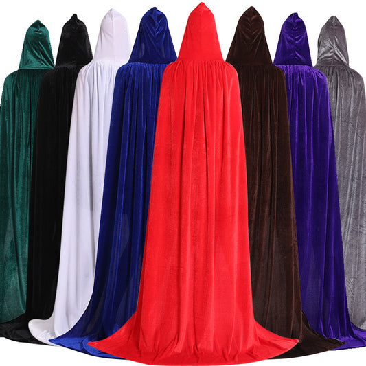 Velvet Halloween Cloak - Perfect For Halloween!