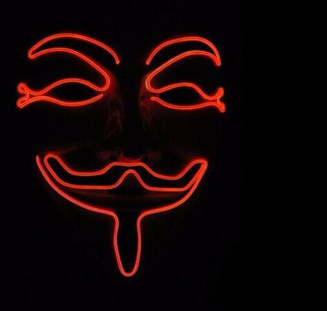 New LED Guy Fawkes Mask - Elevate Your Halloween!