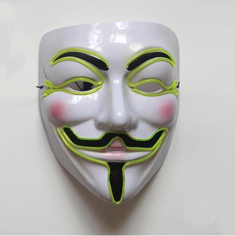 New LED Guy Fawkes Mask - Elevate Your Halloween!