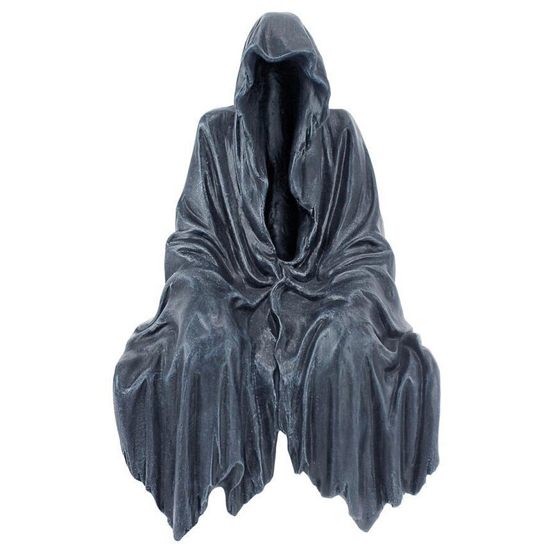 Gothic Reaper Sitting Statue