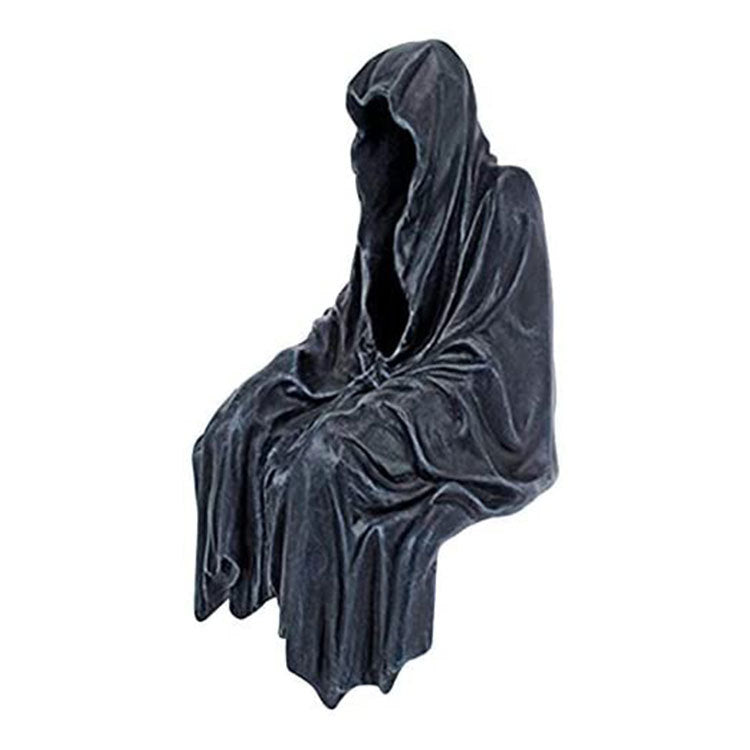 Gothic Reaper Sitting Statue