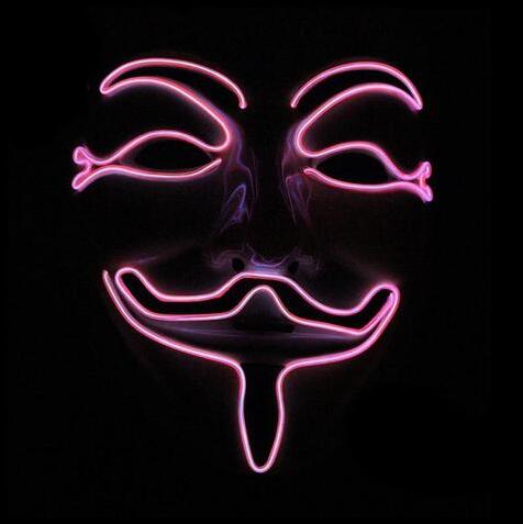 New LED Guy Fawkes Mask - Elevate Your Halloween!