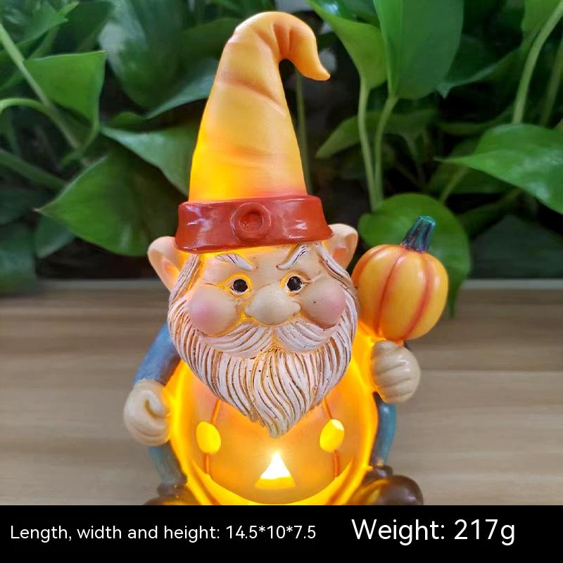 Pumpkin Gnomes Statues by Resin Crafts