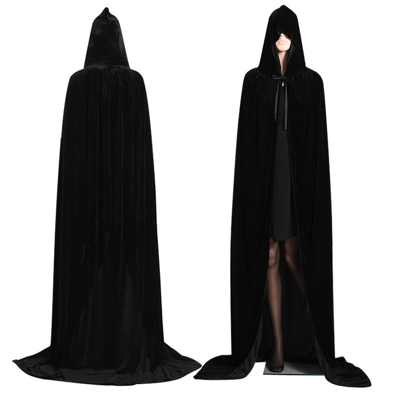 Velvet Halloween Cloak - Perfect For Halloween!