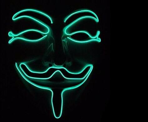 New LED Guy Fawkes Mask - Elevate Your Halloween!