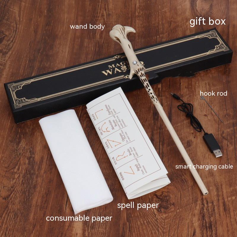 Magic Fire -  Magic Wand Gift For All Witches, Warlocks, Wizards, and Magicians