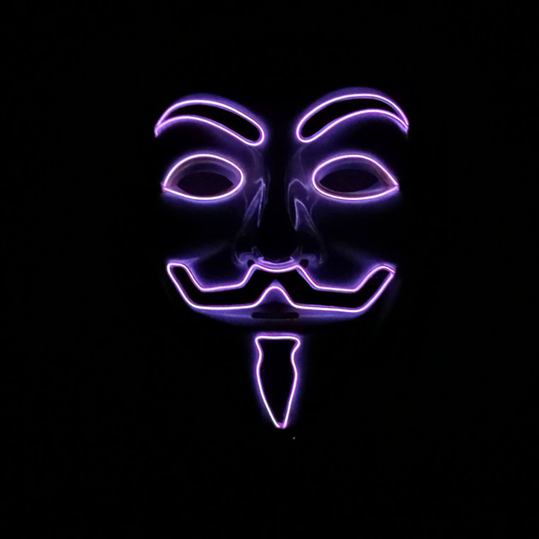 New LED Guy Fawkes Mask - Elevate Your Halloween!