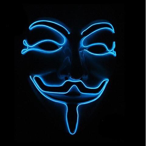 New LED Guy Fawkes Mask - Elevate Your Halloween!