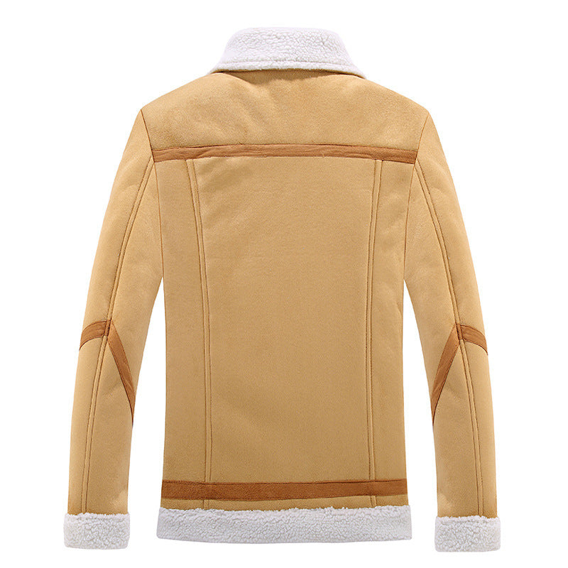 Oversized Suede Jacket For Men