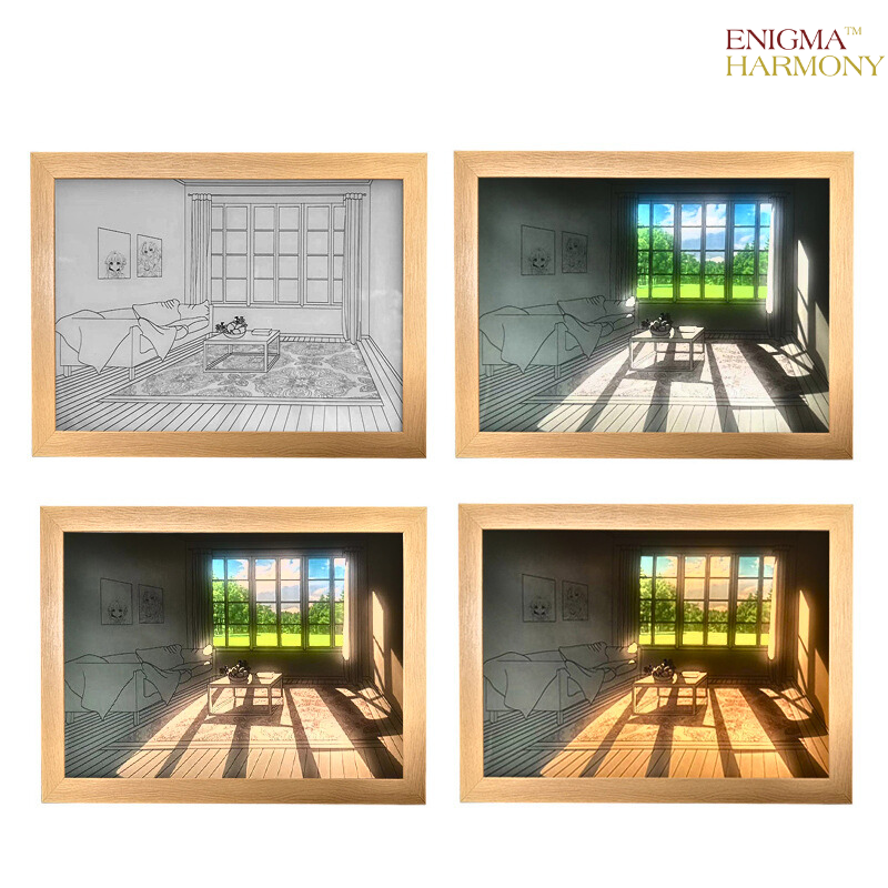 Glow Art by Enigma Harmony - LED Enhanced Sketches Come To Life!