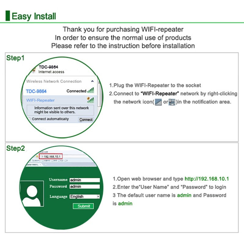 Wifi Signal Amplifier - Wifi Repeater