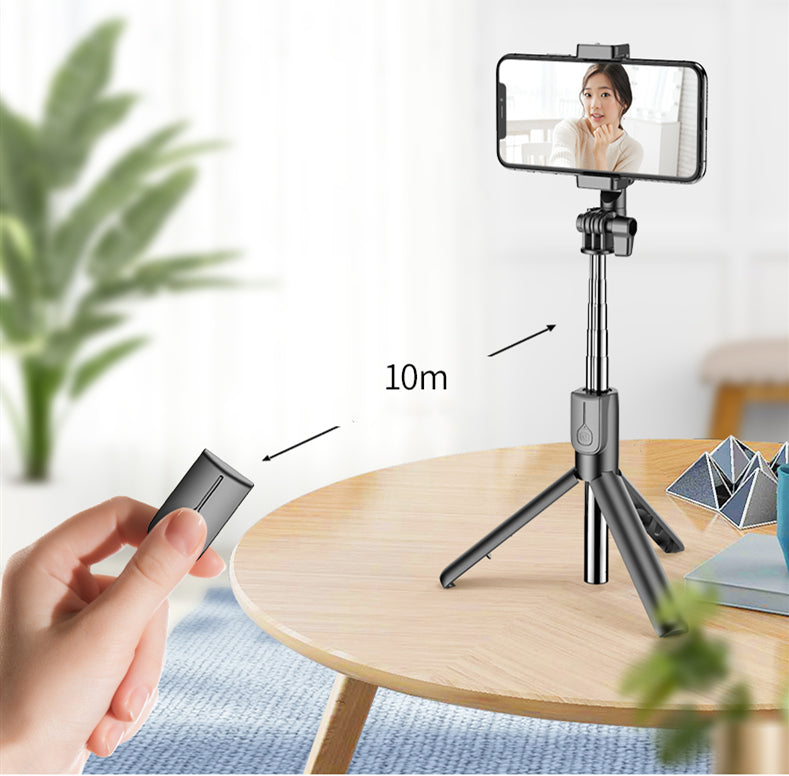 Bluetooth Tripod And Selfie Stick Combo