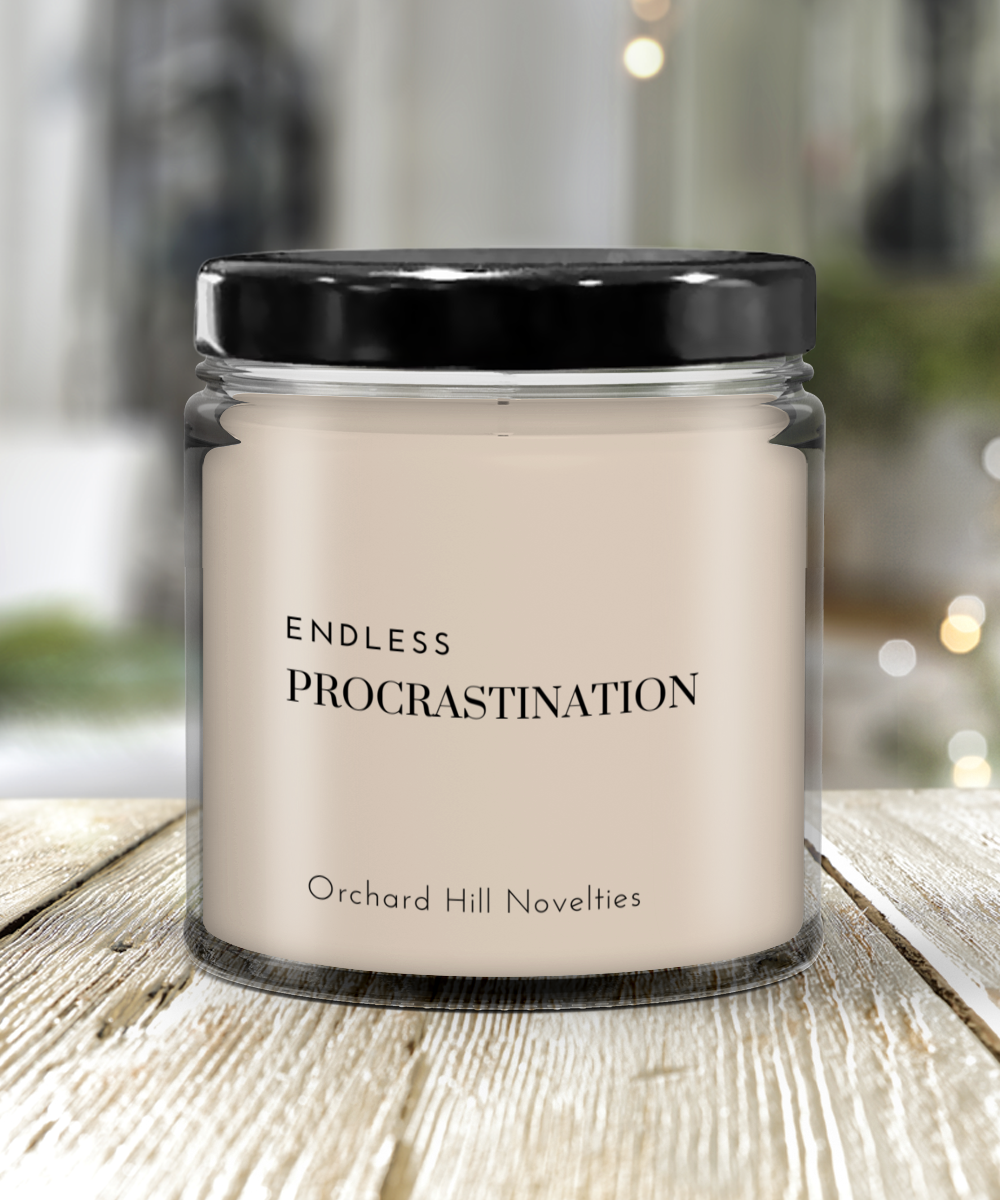 Endless Procrastination Candle