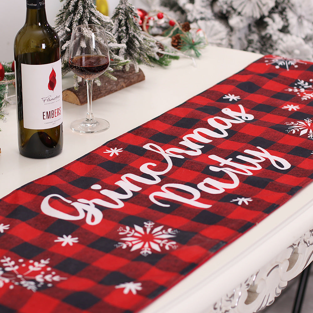 Grinch and Max Christmas Table Runners - Grinchmas Table Decorations