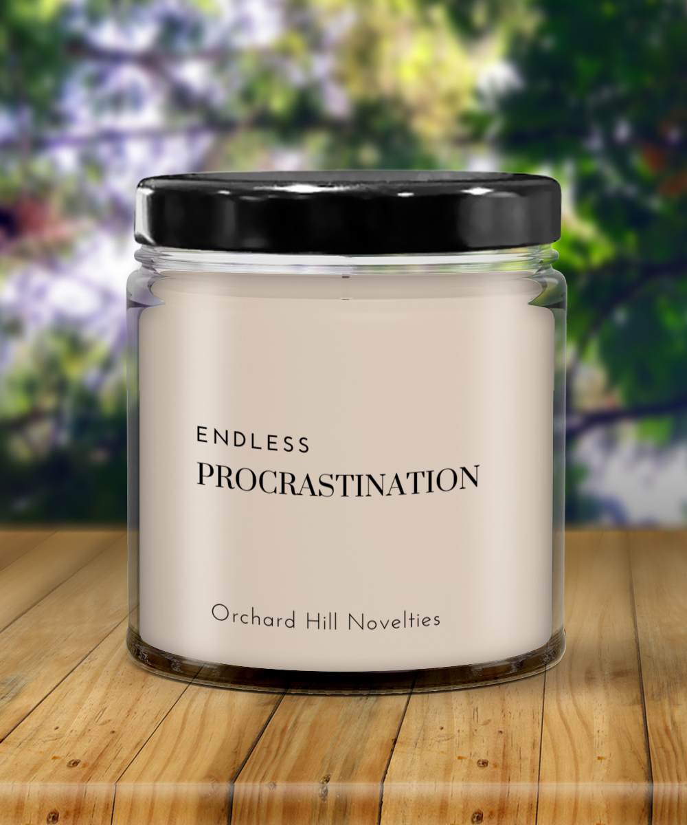 Endless Procrastination Candle