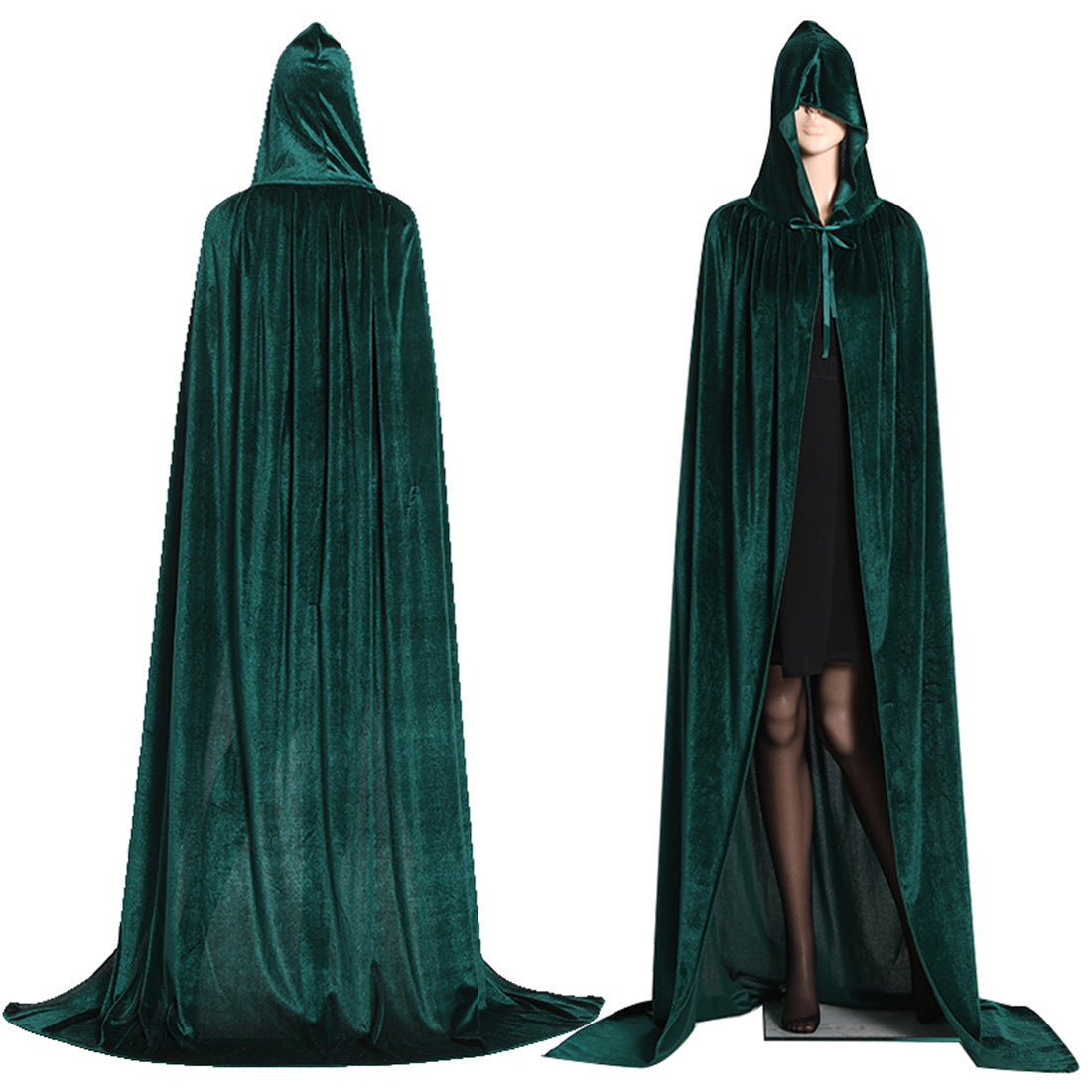 Velvet Halloween Cloak - Perfect For Halloween!