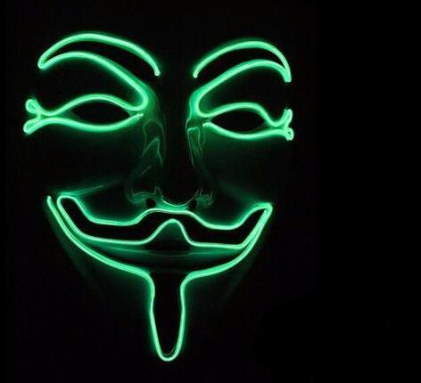 New LED Guy Fawkes Mask - Elevate Your Halloween!