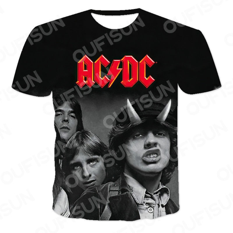 Rock T-Shirt by Oufison - 11 Designs In All - A Perfect Gift For Rock Fans!