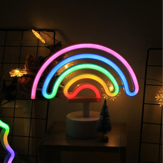 Neon-Style Lamps - Fun and Creative LED Designs!