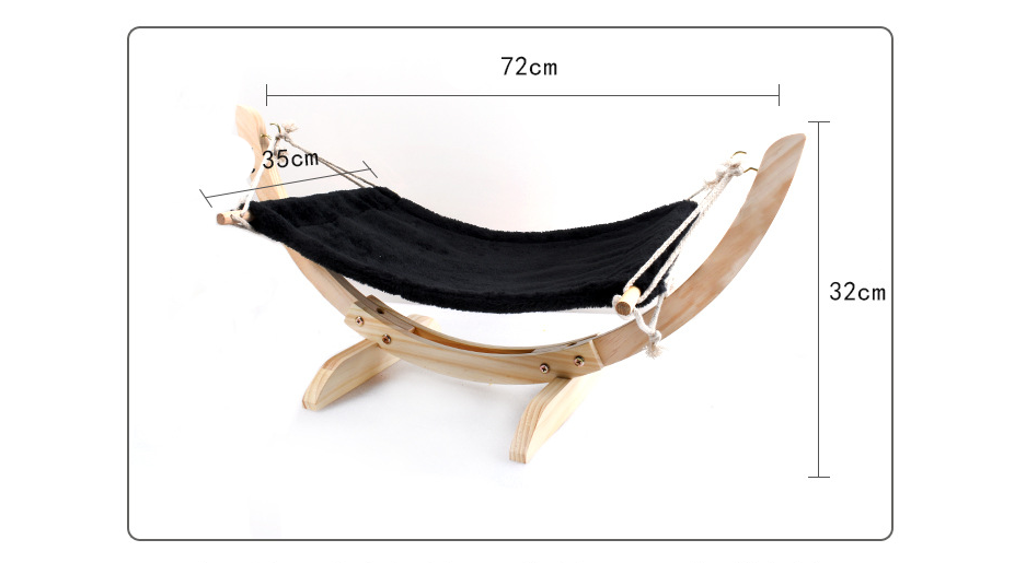 Wooden Cat Hammock -- The Ultimate Cat Bed