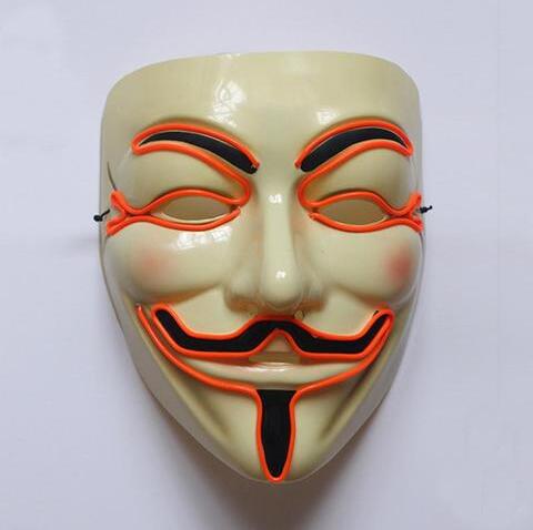 New LED Guy Fawkes Mask - Elevate Your Halloween!