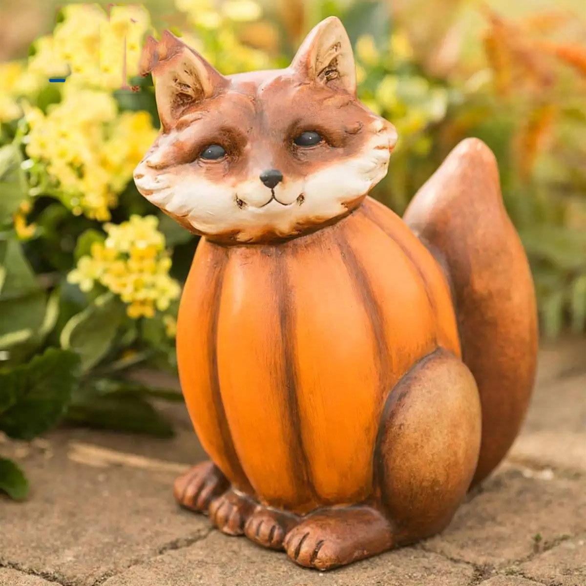 Fall Animal Character Pumpkins - Resin Crafts Home and Garden Decorations