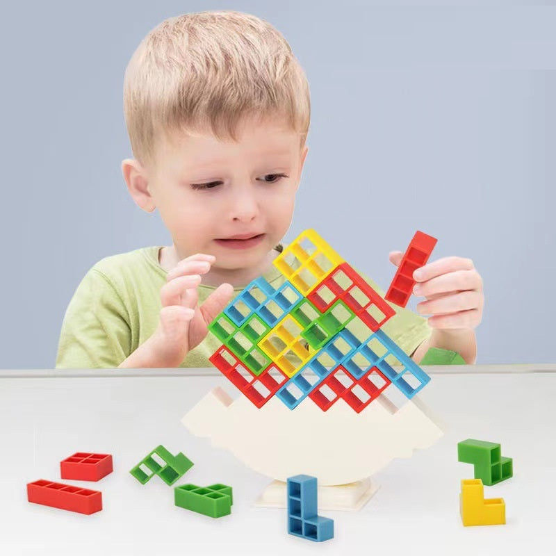 Early Education Balance Building Blocks - Tetris Tower