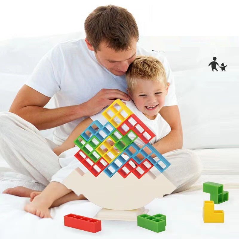 Early Education Balance Building Blocks - Tetris Tower