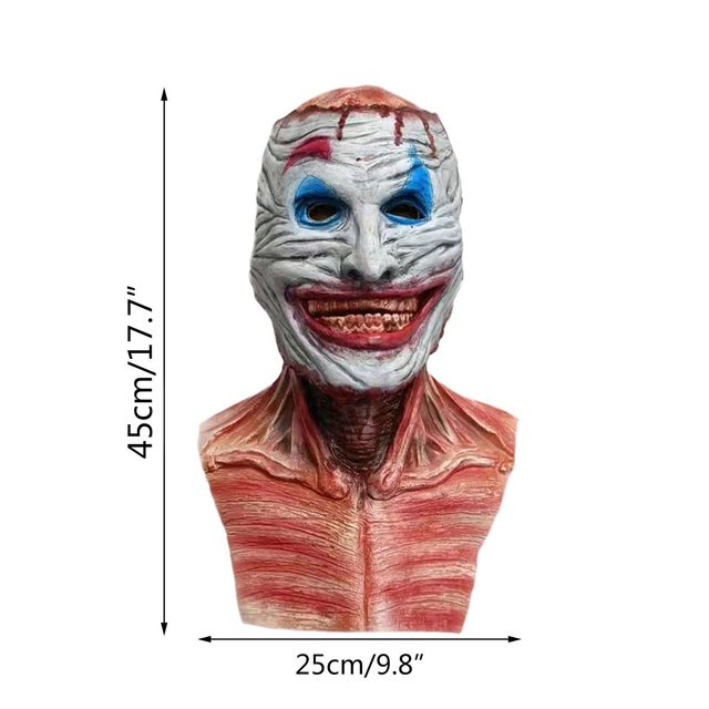 Horrifying Double Layer Latex Halloween Mask