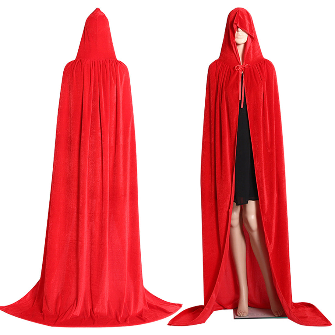 Velvet Halloween Cloak - Perfect For Halloween!