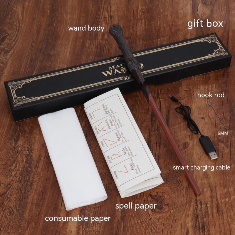 Magic Fire -  Magic Wand Gift For All Witches, Warlocks, Wizards, and Magicians