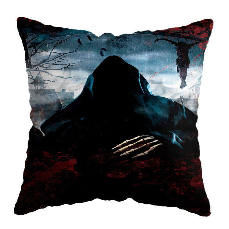 Linen Nightmare Before Christmas Halloween Pillow Covers