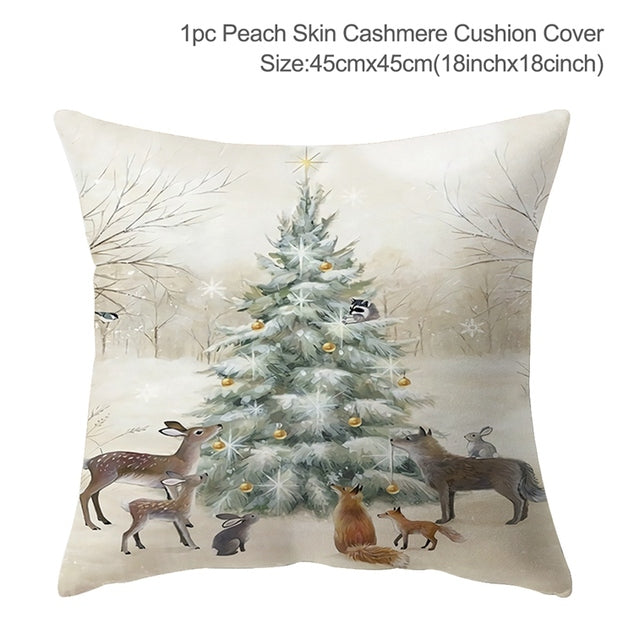 Merry Christmas Throw Pillows