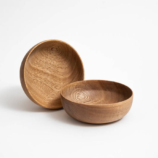 Cuenco Bowl - Crafted in Rosa Morada Wood by Women Artisans in Mexico