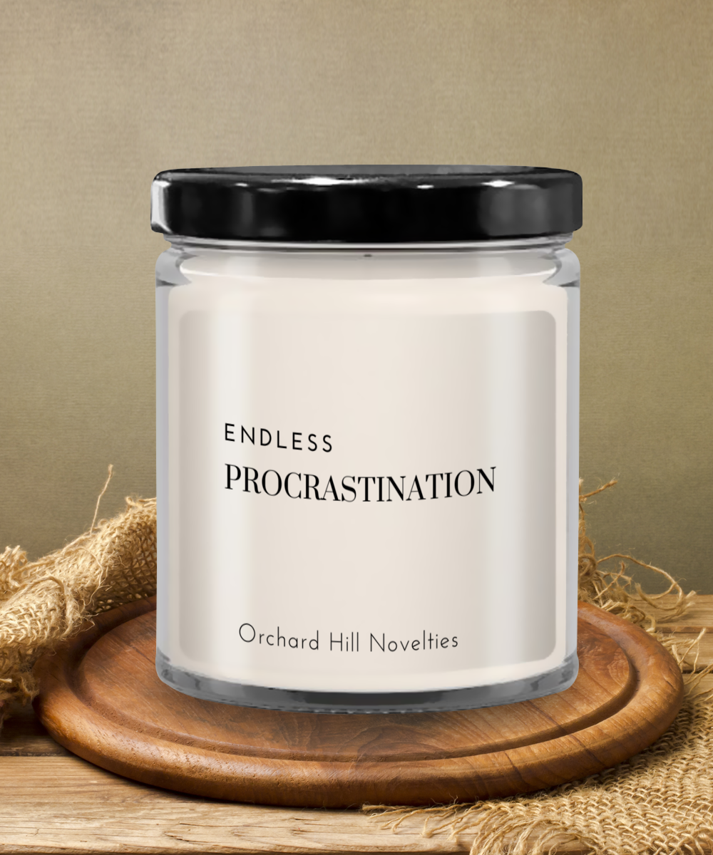 Endless Procrastination Candle