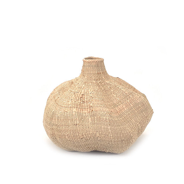 Garlic Tonga Sculptural Baskets - Handwoven by Tribal Women in Zimbabwe