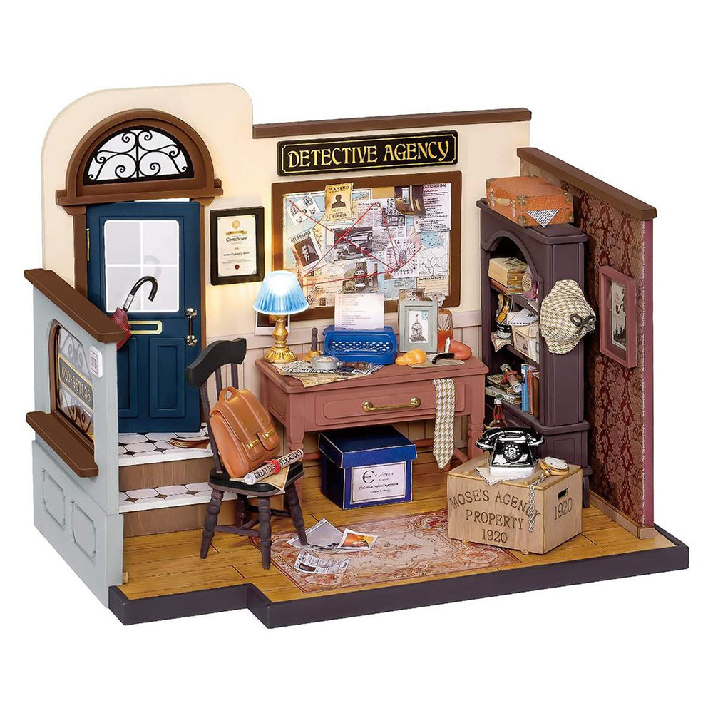 Rolife Mystic Archives Series DIY Miniature House - Magical Wooden Dollhouses for Boys and Girls