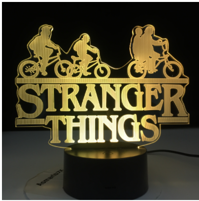 Stranger Things™ Colorful Touch LED Lights -- A Fan Favorite!