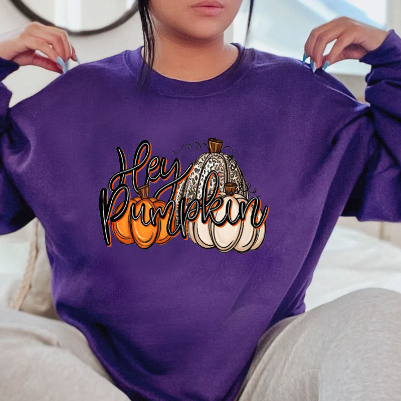 "Hey Pumpkin" Sweatshirts -- Adorable and Super Comfortable!