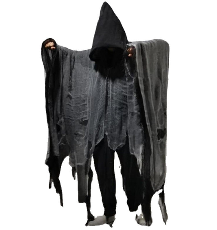 Aged & Shredded Phantom Halloween Cloak - A Great Look For Halloween!