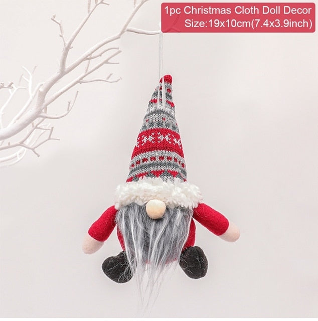 Christmas Faceless Gnome Dolls