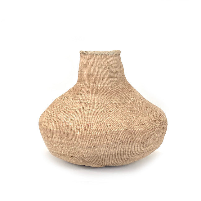 Garlic Tonga Sculptural Baskets - Handwoven by Tribal Women in Zimbabwe