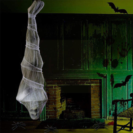 Hanging Mummy Decoration - A Freakishly Cool Halloween Prop!