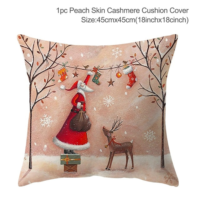 Merry Christmas Throw Pillows