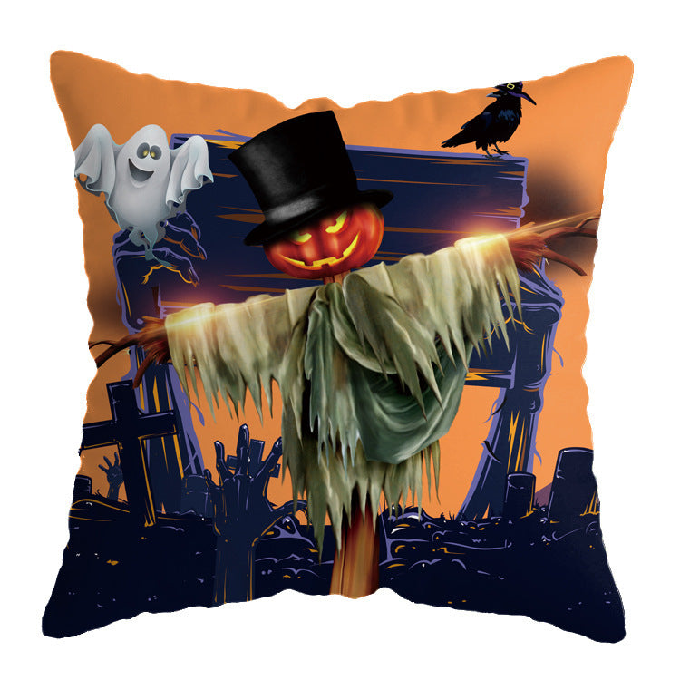 Linen Nightmare Before Christmas Halloween Pillow Covers