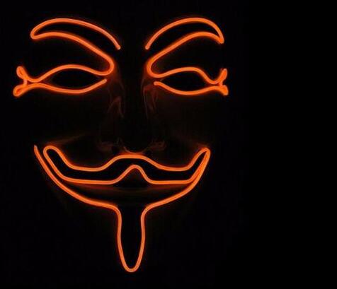 New LED Guy Fawkes Mask - Elevate Your Halloween!