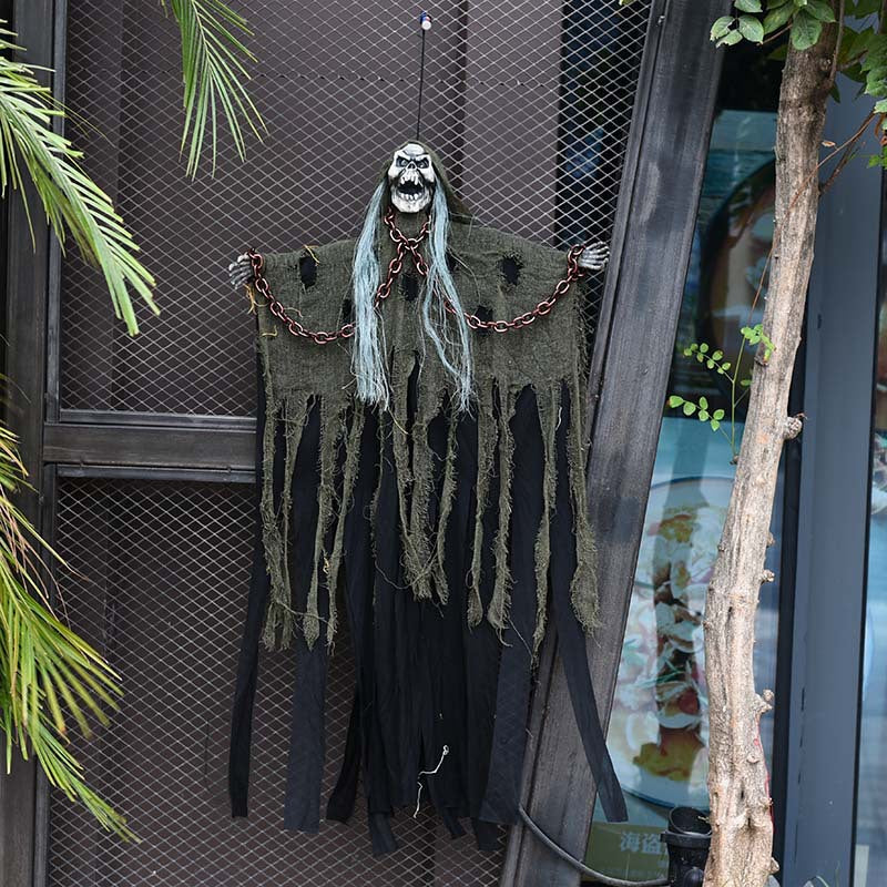 Chain Hanging Ghost Halloween Decorations