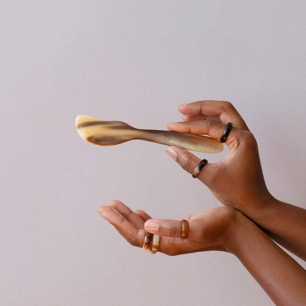 Horn Butter and Cheese Spreaders - Hand Carved in Uganda